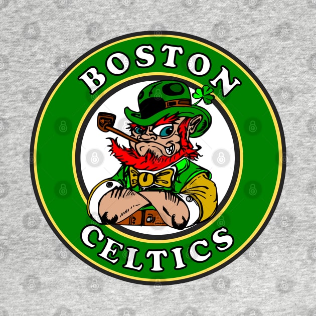 Boston Celtics Leprechaun by Bosko Art Designs